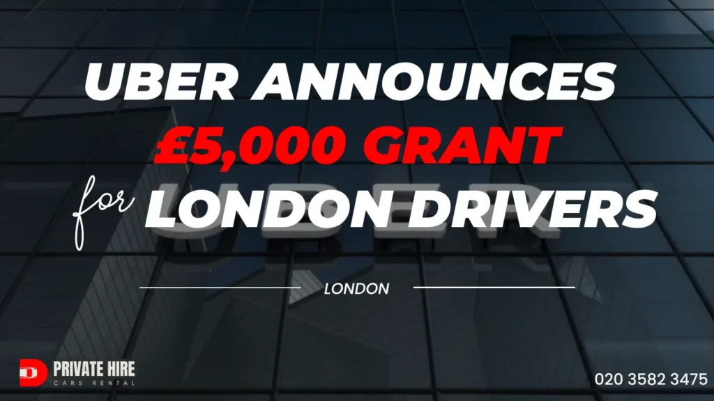 Uber London EV Grant