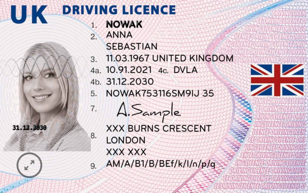 DVLA Licence UK