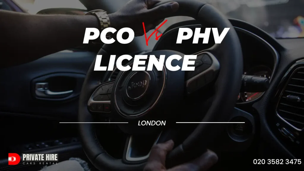 PCO vs PHV Licence